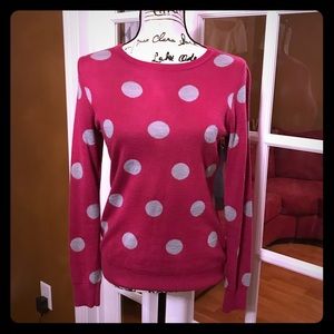 The Limited-Polka Dot Sweater Size M